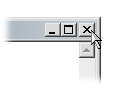 Dateivorschau-Fenster verbergen über die Standardschaltfläche.