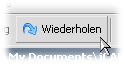 Aktion(en) wiederholen über die Symbolleiste.